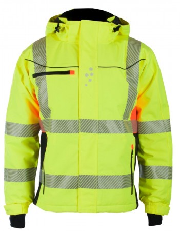 Vinterjakke BS Gjøvik allværs HiVis kl.3