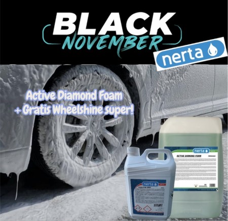 BLACK NOVEMBER! 20L ACTIVE DIAMOND FOAM + WHEELSHINE SUPER KR 0,- ! + FRI FRAKT!