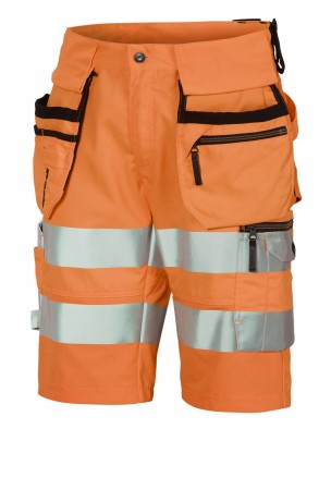 SHORTS THS MED HENGELOMMER KL. 2 ORANGE/SVART