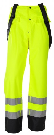 Regnselebukse BS Bergset HiVis kl.2
