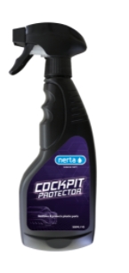 Nerta Cockpit Protector fornyer og beskytter plastinteriøret ditt.