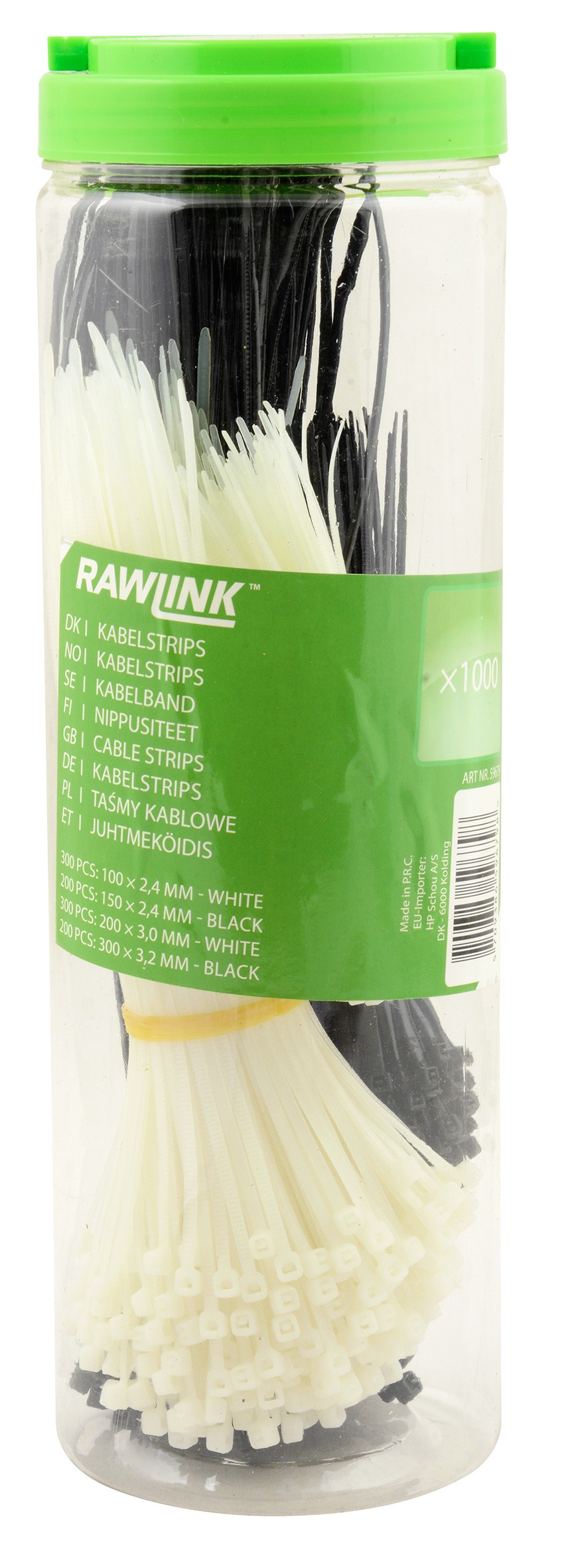 STRIPS 1000-PK - 100-300mm Ass
