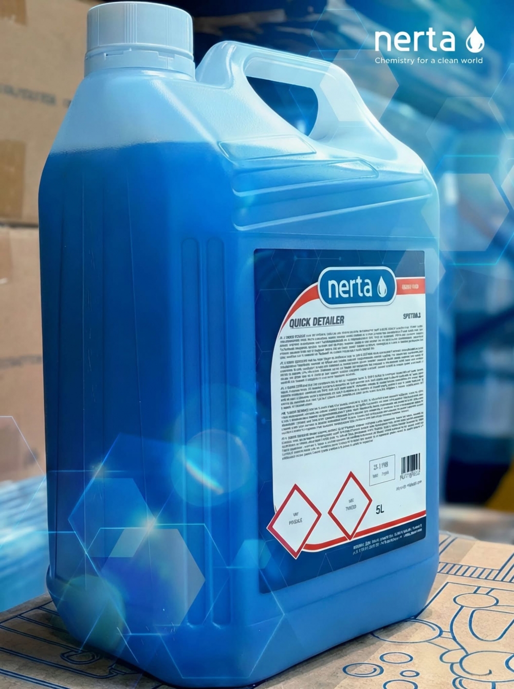 Bli en av de Første i Verden som får mulighet å Teste ut dette flett nye Nerta Produktet!
En kvalitets Hurtigdetailer (Quick Detailer) fra den verdensberømte Bilpleieprodusenten Nerta!