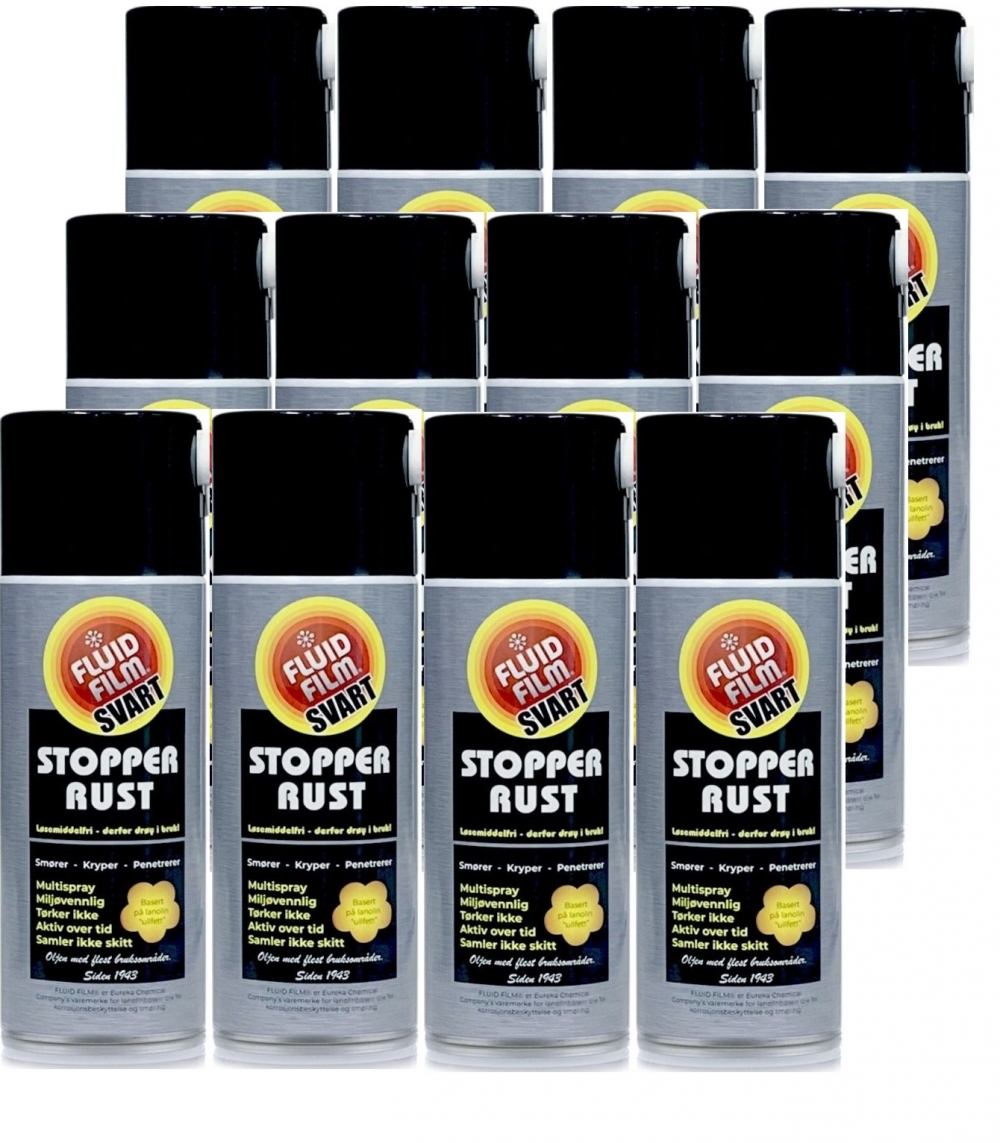 Kanskje verdens beste og mest anvendelige spray, nå også i svart!
