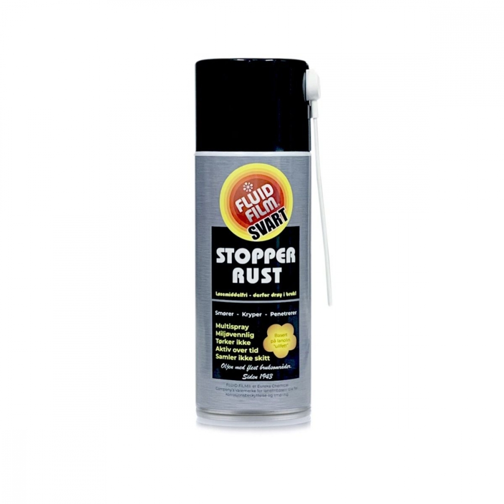 Kanskje verdens beste og mest anvendelige spray, nå også i svart!