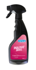 Nerta Polish Wax er en hydrofob voks og høyglansbeskyttelse.