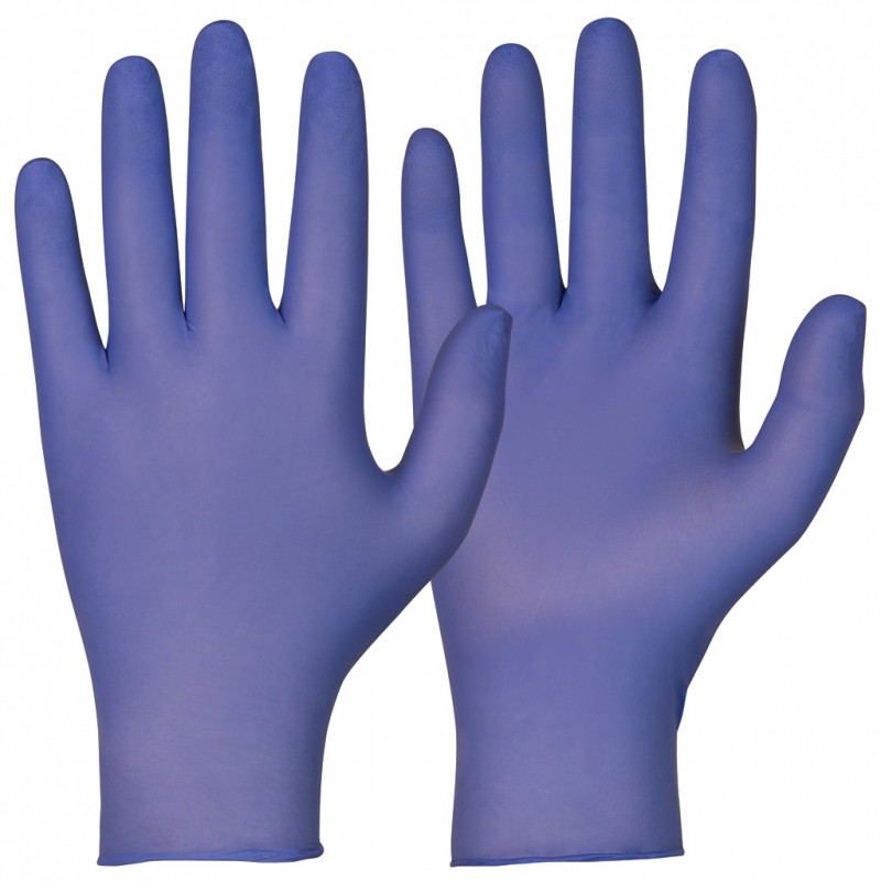 Soft Nitrile™, pudderfri. Akseleratorfri. Indigo farge - 1pk 100stk